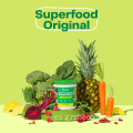 Mezcla de polvo de verduras para energía con espirulina orgánica